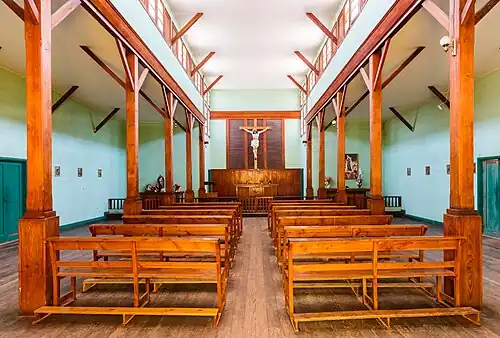 Interior of Humberstone Church