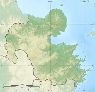 Oka Domain is located in Oita Prefecture