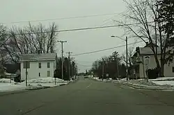 Looking south at Old Ashippun
