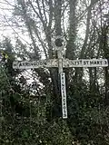 Old Direction Sign