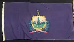 Vintage state flag