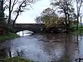 Old bridge to Ardgowan House, now a footbridge