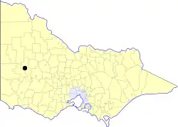 Location in Victoria