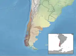 Map of range