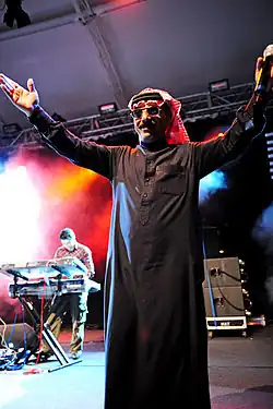 Omar Souleyman performing at Perth International Arts Festival in 2011