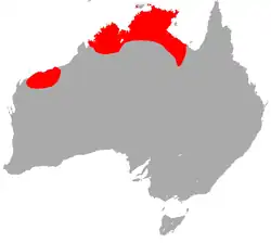 Map of range