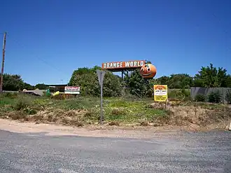 Orange World, a 50-acre (200,000 m2) tourist park in Buronga