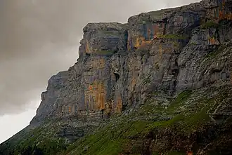 Northwest face of Cirque of Soaso