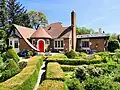 Storybook house example located in Streator, IL - Known as Weber House and Garden