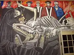 Gods of the Modern World, Dartmouth mural by José Clemente Orozco