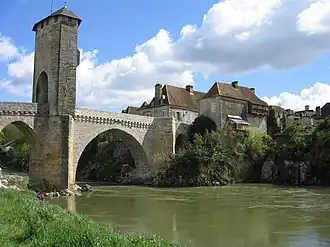 Bridge over the Gave de Pau