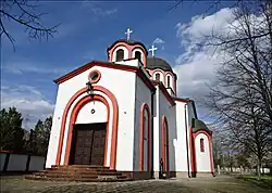 Church of Saint Lazar of Kosovo in Stepanovićevo