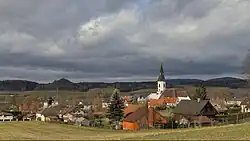View from the south