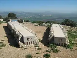 View from 109 Squadron Lookout (F-16D, "The Valley") into the Jezreel Valley with Ramat David Airbase