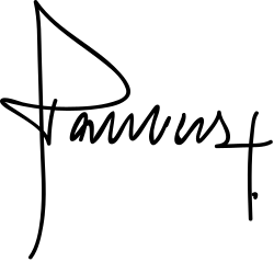Otto von Habsburg's signature