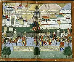 Ottoman army at Tiflis in the autumn of 1578