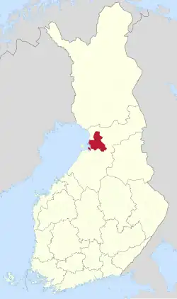 Oulu sijainti Suomi