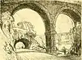 Tunnel in the Park (1914) etching by Joseph Pennell