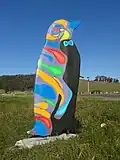 Pablo the Penguin, located approximately 7km away in the nearby locality of Howth.
