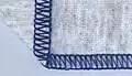 3-thread, 5⁄32&nbsp;in (4.0&nbsp;mm) wide, 17 stitches per inch (1.5&nbsp;mm stitch pitch)