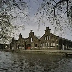 Buildings of the former gas factory in 2005
