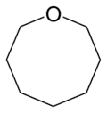 Structure of oxocane
