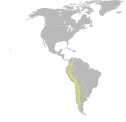 Map of range