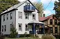 South Water Street, City Point, contributing to Historic District.