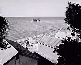 The wreck of the paddle steamer, Ozone.