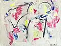 Magic Moment, Butterfly and Child, acrylic on plastic