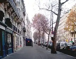 In the 12th arrondissement, towards the Pont d'Austerlitz and the Seine River