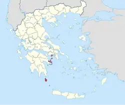 Islands within Greece