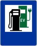 "petrol station with charging station for electric vehicles"[5]