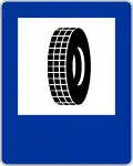 D-26a "vulcanization" (Tyre service area) (formerly used )
