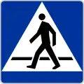 D-6 "pedestrian crossing"