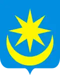 Coat of arms of Mińsk Mazowiecki, Poland.