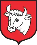 Bull's head couped