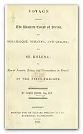 James Prior (1819) Voyage ... in the HMS NISUS