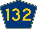 Highway 132 marker
