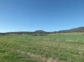 Fields along Christmas Creek Road, 2014