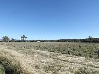 Paddocks along Christmas Creek Road, 2014