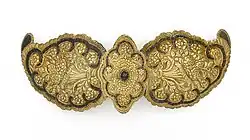 Pafte (belt buckle), early 19th century, Belgrade Museum of Applied Arts.