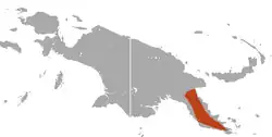 Map of range