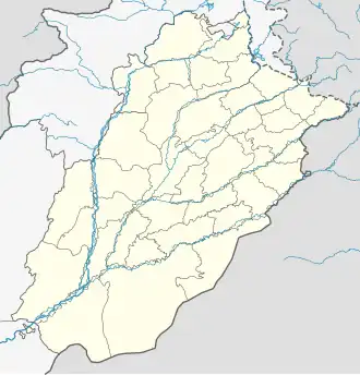 Mian Channu is located in Punjab, Pakistan