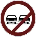 No overtaking