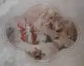 Living room ceiling fresco