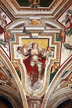 Detail of the fresco cycle of Palazzo Colonna, Rome