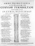 Original Latin School Charter
