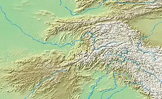 Kulma Pass is located in Pamir