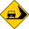 P-35 Landslide or falling rocks zone